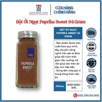 Bột Ớt Paprika Sweet - Ớt Cay Ngọt Nhập Khẩu Đức 64 Gr/Hũ [Date 2 Năm]