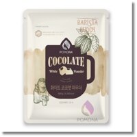Bột pha chế Pomona vị Socola trắng (White Cocolate Powder) – Bịch 800g