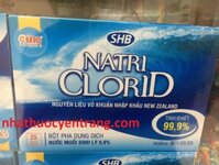 BỘT PHA DUNG DỊCH MUỐI SINH LÝ NATRI CLORID