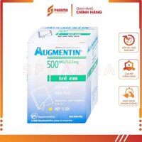 BỘT PHA HỖN DỊCH AUGMENTIN 500MG/62,5MG – ĐIỀU TRỊ NGẮN HẠN CÁC NHIỄM KHUẨN – GSK [ANH] – 1 GÓI