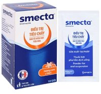 Bột pha hỗn dịch uống Smecta 3g trị tiêu chảy cấp (10 gói x 3.76g)