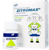 Bột pha hỗn dịch uống Zitromax 200mg/5ml Pfizer điều trị các chứng nhiễm khuẩn