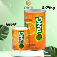 Bột Pha Nước Cam TANG Orange Vitamin C thanh mát từ Mỹ ngon tuyệt - Lybyn