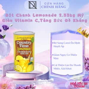 Bột pha nước chanh Country Time Lemonade 2.33kg