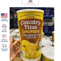 Bột pha nước chanh date 2026 bổ sung vitamin C Country Time Lemonade 2,33kg  - EDS Hàng Mỹ