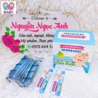 Bột pha nước tắm trẻ em Nhân Hưng nguồn gốc thảo dược hộp 30 gói