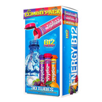 Bột pha nước tăng lực Zipfizz - Hydrat hoá với B12 và Vitamin tổng hợp_30 ống