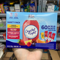 Bột pha nước trái cây bổ sung vitamin và điện giải Crystal Light - Cvi Store