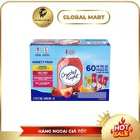 Bột pha nước trái cây crystal light mix vị