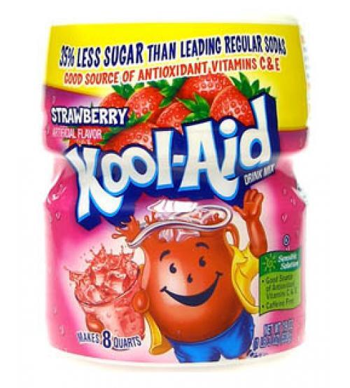 Bột pha nước trái cây Kool-Aid vị dâu tây - 538g