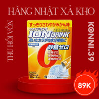 Bột pha nước uống Fine Ion điện giải và bổ sung Kẽm hộp 3g x 22 gói - Konni39 Xả Kho