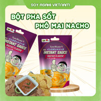 Bột pha sốt phô mai ăn liền Nacho cao cấp Soy Asahi 100g - Sốt chấm, Trộn salad, Ăn vặt... - Freeship