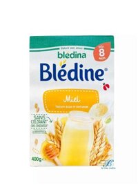 Bột pha sữa Bledina 8+ vị mật ong 400g – Hộp