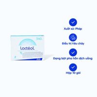Bột pha uống Lactéol 340mg trị tiêu chảy cho người lớn, trẻ em và trẻ sơ sinh (hộp 10 gói)