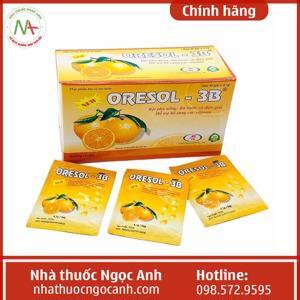 Bột pha uống Oresol- 3B hương cam- Hỗ trợ bổ sung vitamin