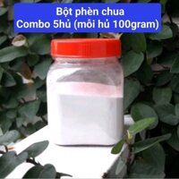 Bột phèn chua 5hủ 100gram