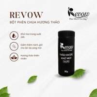 Bột phèn chua hương thảo Revow khử mùi hôi nách, hôi chân, giảm thâm nách