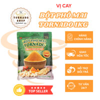 BỘT PHÔ MAI TORNADO VỊ CAY - DÙNG RẮC KHOAI TÂY, BÁNH GẠO, LÀM XỐT - GÓI 1KG