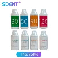 Bột phun cát oxit nhôm nha khoa 50 30 90 120 micron 1000g 500 250g