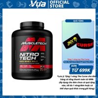 Bột Protein MuscleTech - Nitro-Tech Whey Gold (5 Lbs) - Tăng Cơ, Phục Hồi Nhanh, Hỗ Trợ Tập Luyện Chính Hãng