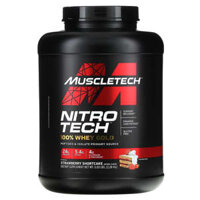 Bột Protein MuscleTech Nitro Tech 100% Whey Gold Hương Dâu Ngọt 5.03 lbs (2.28 kg)