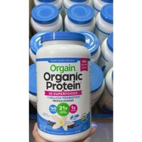 Bột Protein Orgain Organic 1g 1.22kg đường hộp to