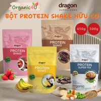 Bột Protein Shake Hữu Cơ DRAGON SUPERFOODS Organic Protein Shake Powder 450g 500g