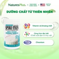 Bột Protein Thực Vật Spiru Tein Simply Đạm Thực Vật Giàu Dinh Dưỡng Dành Cho Người Tiểu Đường Vị Vani, Chocolate 370g