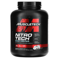 Bột Protein Whey MuscleTech Nitro Tech Ultimate Công Thức Tăng Cơ vị Bánh Quy & Kem 4 lbs (1.81 kg)