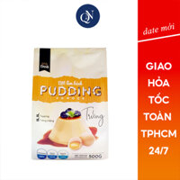 Bột Pudding Trứng, Socola, Phô Mai, Khoai Môn, Xoài, Sầu riêng Dans (500g)