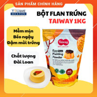 Bột pudding trứng Taiway Việt Nam (flan trứng) pudding hột gà truyền thống Đài Loan