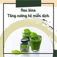 Bột rau CẢI BÓ XÔI/RAU BINA 100% từ thiên nhiên an toàn cho MẸ VÀ BÉ