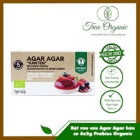 Bột rau cau Agar Agar hữu cơ 6x2g(6 gói)Probios Organic Seawead