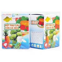 Bột Rau Câu Con Cá Dẻo Hộp 12 Gói