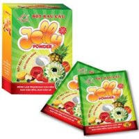 Bột rau câu dừa Jelly Hoàng Yến gói (1 hộp 12 gói x 10g)