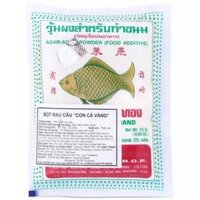 Bột Rau Câu Giòn Con Cá Vàng Thái Lan 1 Gói (25g)