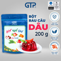 Bột Rau Câu hương Dâu200ggói, Bột rau câu Jelly giòn dẻo