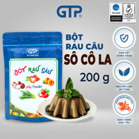 Bột Rau Câu Jelly hương Socola200ggói, Bột rau câu Jelly giòn dẻo