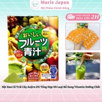 Bột Rau Củ Trái Cây Aojiru DX Tổng Hợp 98 Loại Bổ Sung Vitamin Dưỡng Chất Nhật Bản - Hộp 24 gói