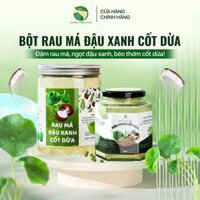 Bột Rau Má Đậu Xanh Cốt Dừa Hương Rừng Food Thanh Nhiệt, Đẹp Da, Hỗ Trợ Tiêu Hóa, Giảm Mụn