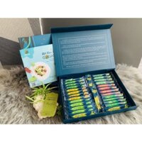 Bột rau sạch Goganic -.Hộp mix 7 vị: tía tô, diếp cá, rau má, cần tây, bí đỏ, cải bó xôi, củ dền