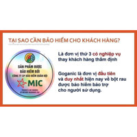 Bột rau sạch Goganic . Mix 7 vị ( cần tây , rau má , bó xôi , bí đỏ , tía tô , diếp cá , củ dền )