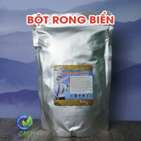 Bột rong biển (Seaweed extract powder) dạng bột, vảy tan 100% (gói 1kg)