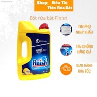 Bột rửa bát Finish, bột rửa chén bát cho máy [tiết kiệm, dễ điều chỉnh liều lượng]