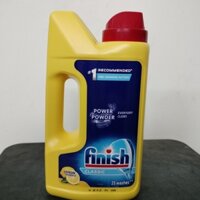 Bột Rửa Chén Bát Hương Chanh Finish Classic Power Powder Lemon Sparkle chai 1 kg