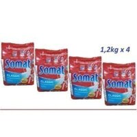 bột rửa chén bát ly somat 960g dùng cho máy( viên muối bóng nhập khẩu ) - HANOIMART