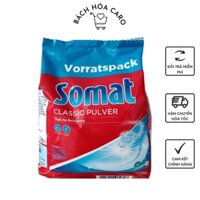 Bột rửa chén bát Somat Classic Pulver 1.2kg của Đức, bột dùng cho máy rửa chén bát