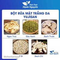 Bột rửa mặt, đắp mặt trắng da 1kg (Công thức cổ, ngọc trúc, y dĩ, bạch chỉ, bạch truật, đậu xanh)