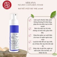 Bọt rửa mặt NEURO CANNABIS FOAM ARKANA - Bọt rửa mặt dịu nhẹ cấp ẩm cao cấp cho da.