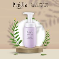 Bọt rửa mặt sạch sâu lỗ chân lông & cung cấp khoáng chất Kosé Prédia Petite Mer Free & Mild Mineral Foaming Wash 200ml